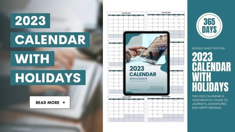 Dynamic 2023 Calendar With Holidays, 2023 Calendar With Holidays, holiday calendar 2023, free printable 2023 monthly calendar with holidays, alendar 2023 with holidays, 2024 calendar with holidays, 2023 calendar monthly guide, content calendar planning,